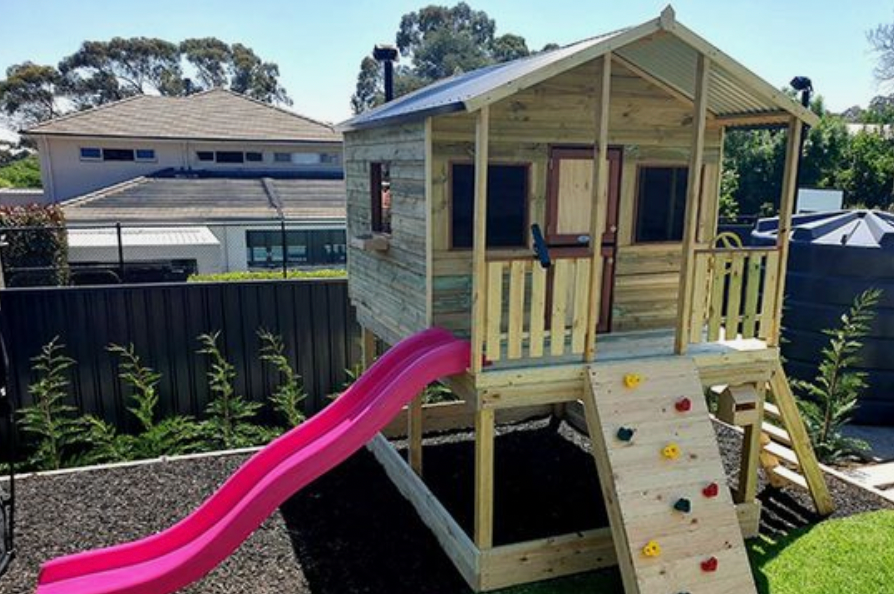 Mediniai vaikų žaidimo nameliai kaina